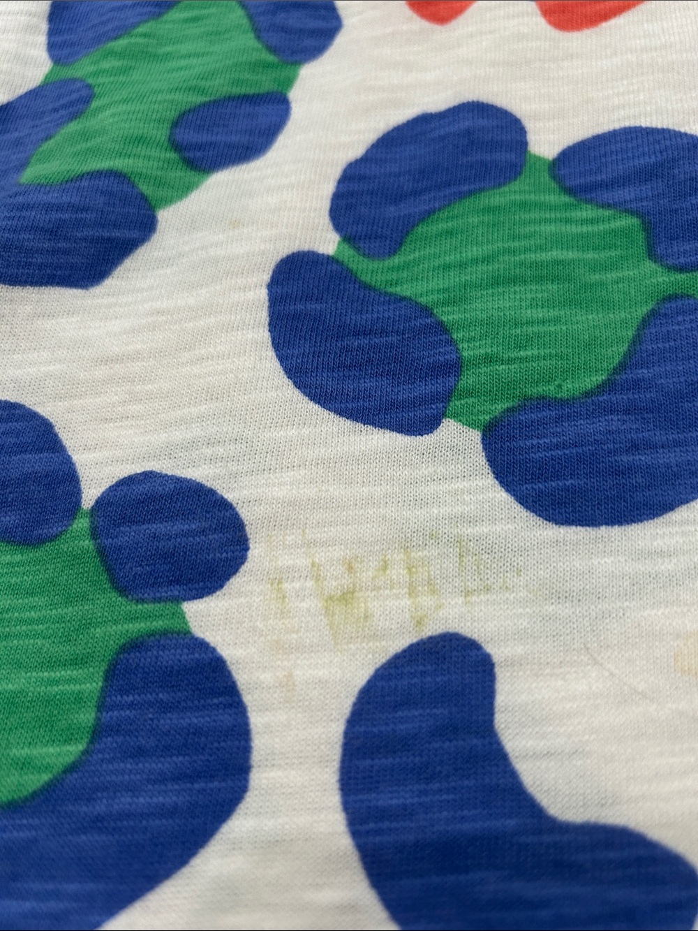 Boden Girls Dress Multicolor Abstract Short Sleeve With Pom Pom Detail Playful - Picture 9 of 11